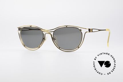 Jean Paul Gaultier 56-2176 Rare Designer Sunglasses, spectacular Jean Paul GAULTIER designer shades, Made for Men and Women
