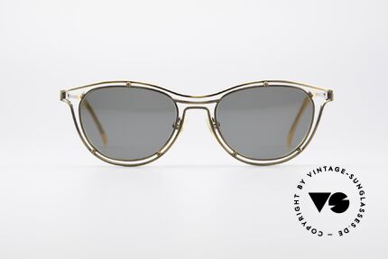 Jean Paul Gaultier 56-2176 Rare Designer Sunglasses, brilliant frame construction; a true eye-catcher!, Made for Men and Women