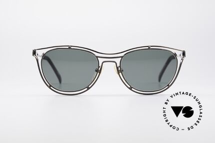 Jean Paul Gaultier 56-2176 90's Designer Sunglasses, brilliant frame construction; a true eye-catcher!, Made for Men and Women Jean Paul Gaultier 56-2176 90's Designer Sunglasses, brilliant frame construction; a true eye-catcher!, Made for Men and Women