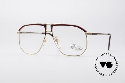 Metzler 0788 True Vintage 80's Glasses, vintage Metzler eyeglasses in unbelievable top-quality, Made for Men