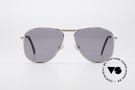 Metzler 0871 Rare 80's Men's Sunglasses, light-metal frame with extraordinary lens shape, Made for Men