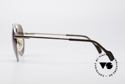 Metzler 0876 80's Men's Aviator Sunglasses, the sun lenses can be replaced with optical lenses, Made for Men