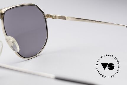 Metzler 0790 Pure Titanium Sunglasses, gray sun lenses can be replaced with prescriptions, Made for Men