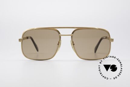 Metzler 2810 Old School 80's Sunglasses, extremely robust metal frame - made in Germany, Made for Men