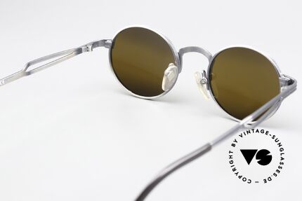 Jean Paul Gaultier 55-7107 Double Gradient Mirrored Lens, NO RETRO glasses; but a rare ORIGINAL from 1997, Made for Men and Women