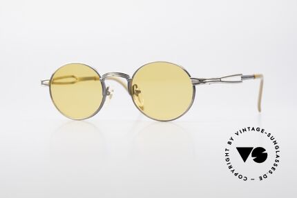 Jean Paul Gaultier 55-7107 Round Vintage Sunglasses Details