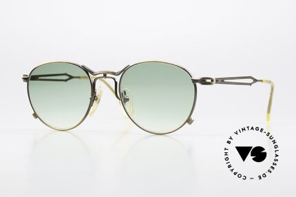 Jean Paul Gaultier 55-2177 True Vintage Smoke Gold Details
