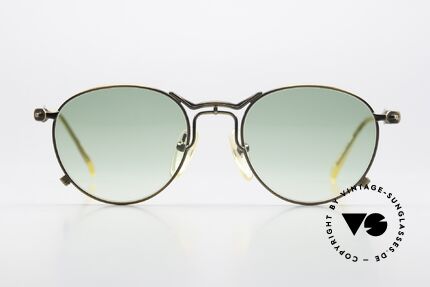 Jean Paul Gaultier 55-2177 True Vintage Smoke Gold, extraordinary vintage JP Gaultier designer sunglasses, Made for Men and Women