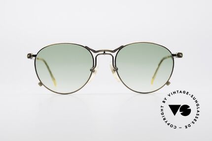 Jean Paul Gaultier 55-2177 True Vintage No Retro Frame, costly, unique frame finish: METALLIC SMOKE GOLD, Made for Men and Women