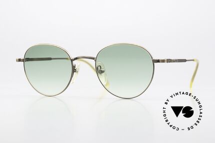 Jean Paul Gaultier 55-1174 Round Designer Sunglasses Details