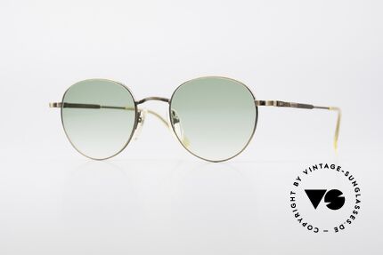 Jean Paul Gaultier 55-1174 Round Designer Sunglasses Details