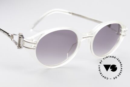 Jean Paul Gaultier 55-5201 90's Steampunk Shades, unworn (like all our rare vintage JP Gaultier shades), Made for Men and Women