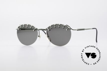 Jean Paul Gaultier 56-5103 Rihanna Vintage Glasses, imaginative vintage Jean Paul GAULTIER sunglasses, Made for Women