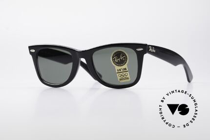 Ray Ban Wayfarer I Blues Brothers Sunglasses, Wayfarer USA sunglasses - the RAY-BAN legend, Made for Men and Women