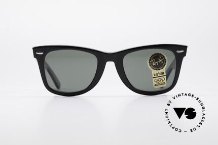 Ray Ban Wayfarer I Blues Brothers Sunglasses, worn by actors John Belushi and Dan Aykroyd, Made for Men and Women