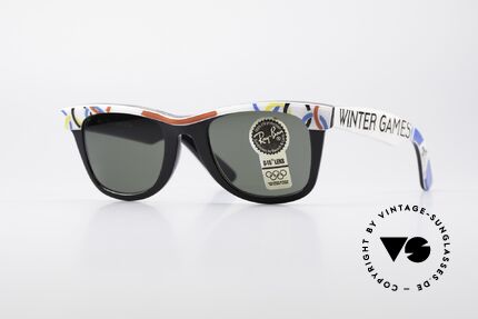 Ray Ban Wayfarer I Olympic Games St. Moritz Details