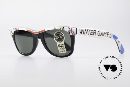 Ray Ban Wayfarer I Olympic Games St. Moritz, B&L quality mineral lenses (for 100% UV-protection), Made for Men and Women Ray Ban Wayfarer I Olympic Games St. Moritz, B&L quality mineral lenses (for 100% UV-protection), Made for Men and Women