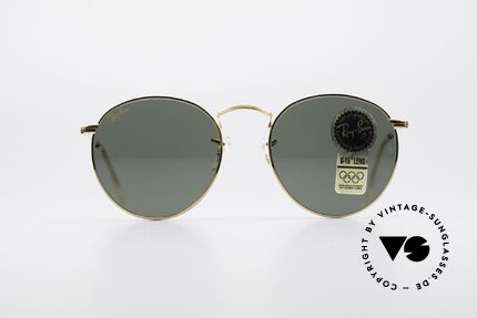 Ray Ban Round Metal 49 USA Panto Sunglasses, timeless panto frame design in high-end quality, Made for Men and Women