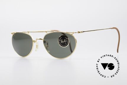 Ray Ban Deco Metals Oval B&L USA 90's Sunglasses, perfect fit & very pleasant to wear (1. class quality), Made for Men and Women