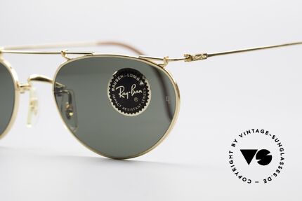 Sunglasses Ray Ban Deco Metals Oval B&L USA 90's Sunglasses