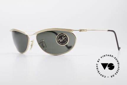 Ray Ban New Deco Metal Oval B&L USA Sunglasses, ergonomic frame design for 1st class wearing comfort, Made for Men