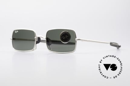 Ray Ban Orbs 6 Base Square Vintage B&L USA Sunglasses, one of the last Ray Ban models, which B&L ever made, Made for Men