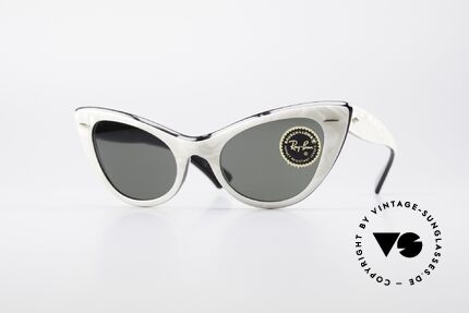 Ray Ban Lisbon White Pearl Cateye Shades, lovely Ray Ban model for women (made in USA), Made for Women