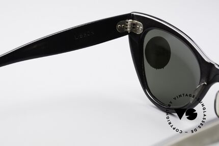 Ray Ban Lisbon White Pearl Cateye Shades, never worn ( like all our rare vintage RAY-BAN), Made for Women