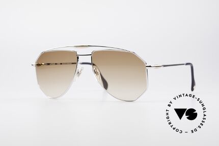 Zollitsch Cadre 120 Large 80's Aviator Shades, vintage Zollitsch designer sunglasses from the late 80's, Made for Men