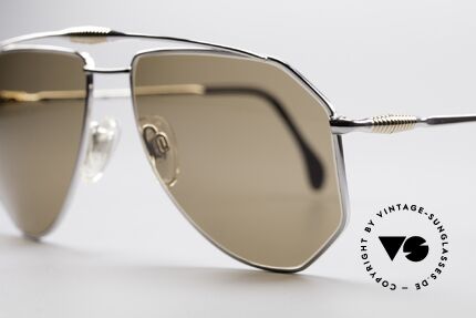 Zollitsch Cadre 120 Large Aviator Sunglasses, unworn (like all our rare vintage ZOLLITSCH sunglasses), Made for Men