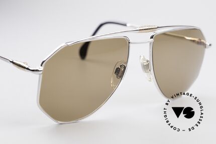 Zollitsch Cadre 120 Large Aviator Sunglasses, NO retro shades, but a 30 years old original, L size 58/18, Made for Men