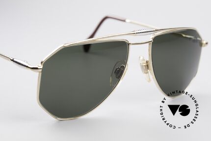 Zollitsch Cadre 120 Medium 80's Aviator Glasses, NO retro shades, but a 30 years old original, M size 56/18, Made for Men