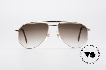 Zollitsch Cadre 120 Medium 80's Vintage Shades, distinctive frame for men (outstanding quality, Germany), Made for Men