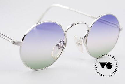 Jean Paul Gaultier 55-0172 Round Designer Sunglasses, new old stock (like all our rare vintage sunglasses), Made for Men and Women