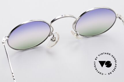 Jean Paul Gaultier 55-0172 Round Designer Sunglasses, NO RETRO shades, but an old J.P. Gaultier original, Made for Men and Women
