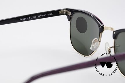 Ray Ban Clubmaster Bausch & Lomb USA Shades, never worn (like all our old Ray Ban sunglasses), Made for Women