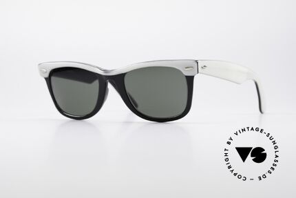 Ray Ban Wayfarer I 80's USA B&L Sunglasses, one of the downright classics of sunglass fashion, Made for Men and Women