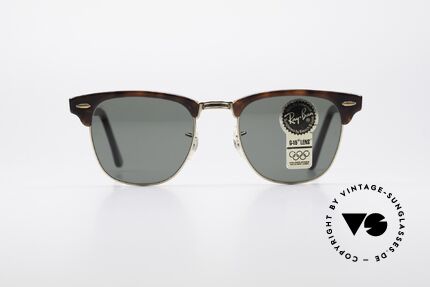 Ray Ban Clubmaster Bausch & Lomb USA Shades, Bausch & Lomb G-15 quality lenses (100% UV), Made for Men