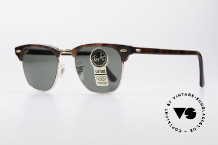 Ray Ban Clubmaster Bausch & Lomb USA Shades, worn by Kevin Costner (the movie picture 'JFK'), Made for Men
