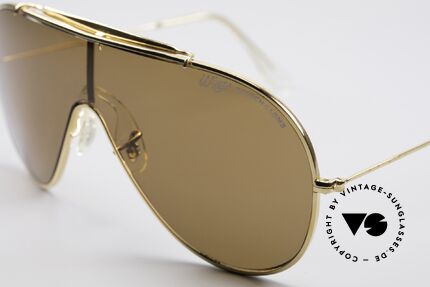 Bausch & Lomb Wings Amber Rose Vintage Shades, NO RETRO sunglasses, but a vintage USA-original, Made for Men and Women