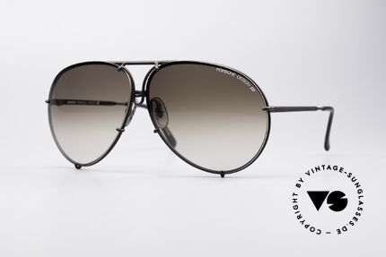 Porsche 5621 Large Old 80's Aviator Shades, vintage Porsche Design by Carrera shades from 1987, Made for Men