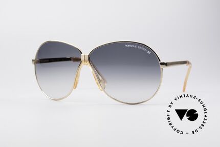 Porsche 5626 Ladies Folding Sunglasses, rare 1980's folding sunglasses by Porsche Carrera, Made for Women