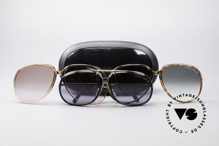 Porsche 3 in 1 Small 5631 + 5632 + 5633, NO RETRO SHADES, but an authentic 80s original, Made for Men and Women