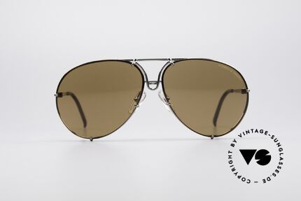 Porsche 5623A Rare Vintage 90's Sunglasses, 1 x customized baby-blue / pink sun lenses (CR39), Made for Men and Women