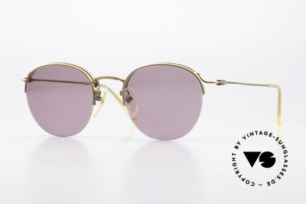 Jean Paul Gaultier 55-1172 Half Rimless Sunglasses Details