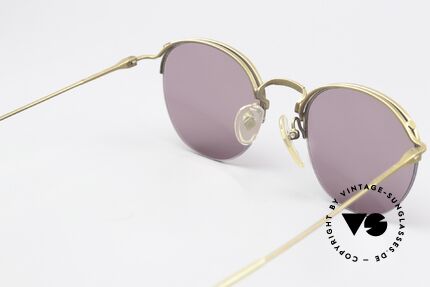 Jean Paul Gaultier 55-1172 Half Rimless Sunglasses, NO RETRO; a 30 years old Original, size 49-21, Made for Men and Women