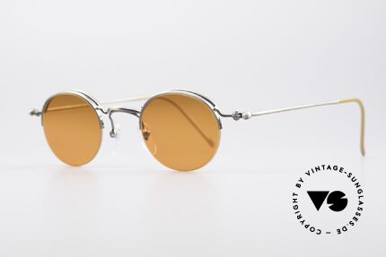 Jean Paul Gaultier 55-7108 Small Vintage Panto Glasses, lightweight and very comfortable (made in Japan), Made for Men and Women