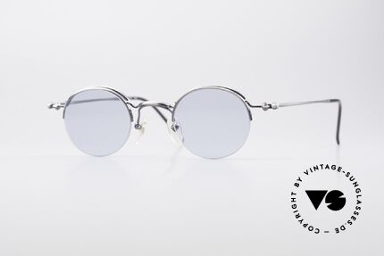Jean Paul Gaultier 55-7108 Small Round Panto Glasses, timeless Jean Paul GAULTIER designer sunglasses, Made for Men and Women