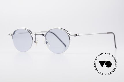 Jean Paul Gaultier 55-7108 Small Round Panto Glasses, lightweight and very comfortable (made in Japan), Made for Men and Women