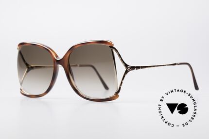 Gucci 2302 Ladies XXL Sunglasses, XXL oversized design with noble frame coloring, Made for Women